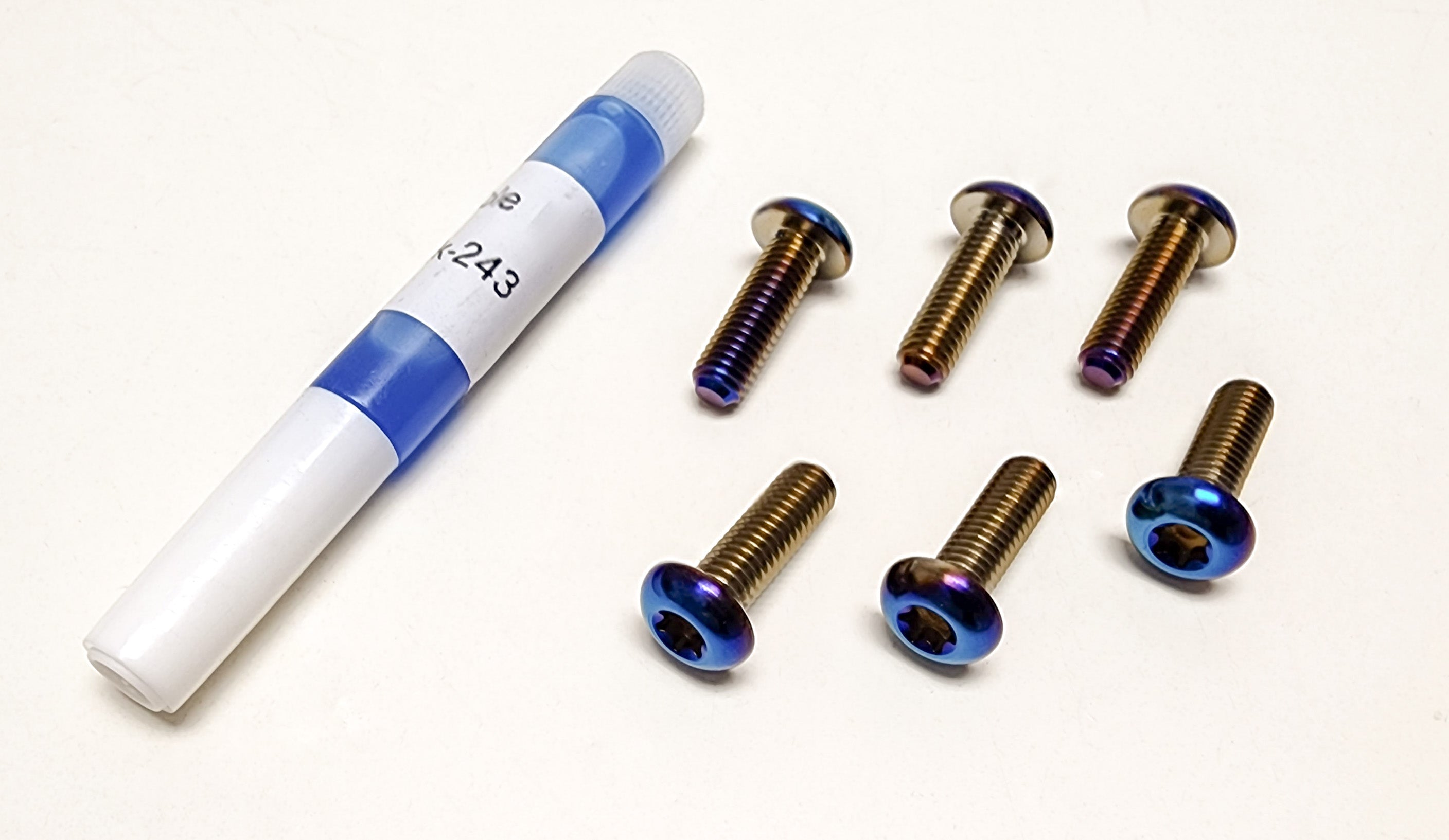 Warp9 Titanium Brake Rotor Bolts by