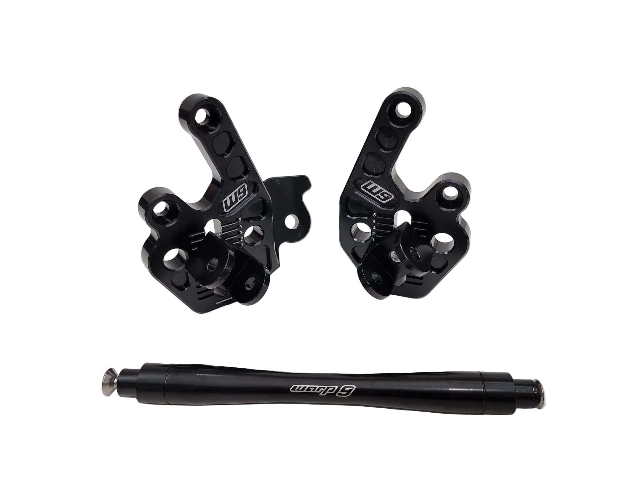 Warp9 Adjustable Footpeg Mounts for Surron Light Bee