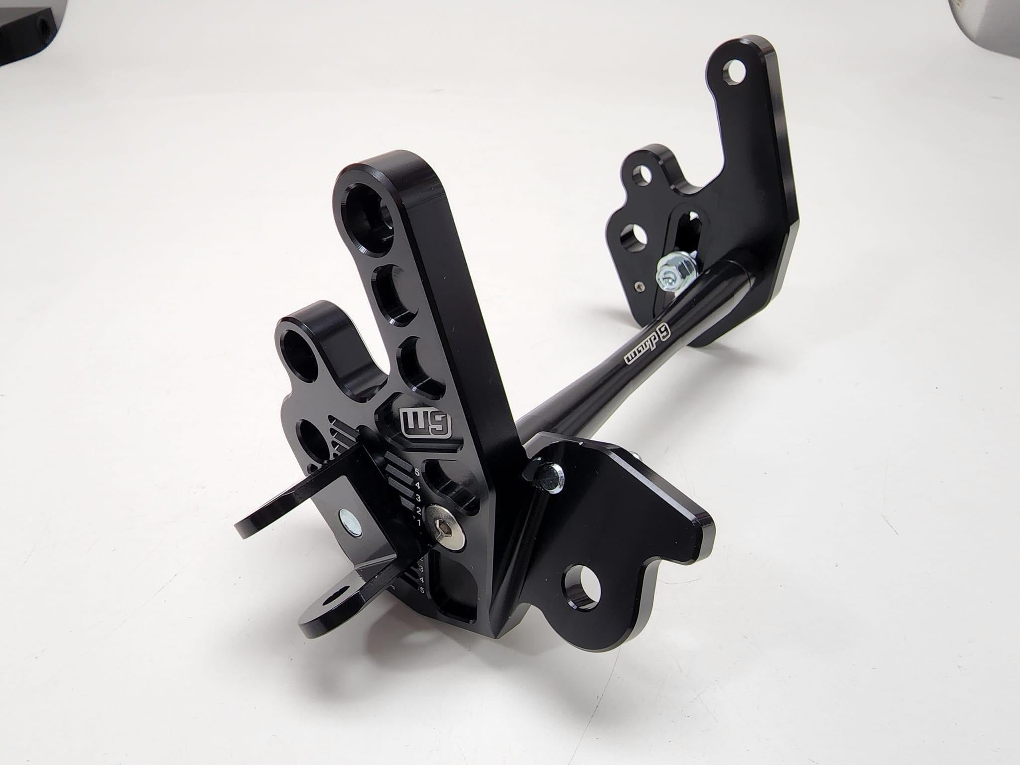 Warp9 Adjustable Footpeg Mounts for E Ride Pro
