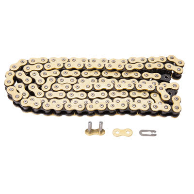 10 Pack Gold 420 Chain Master Links – Steel, Fit ATV Dirt Bike Coolster – Unbranded