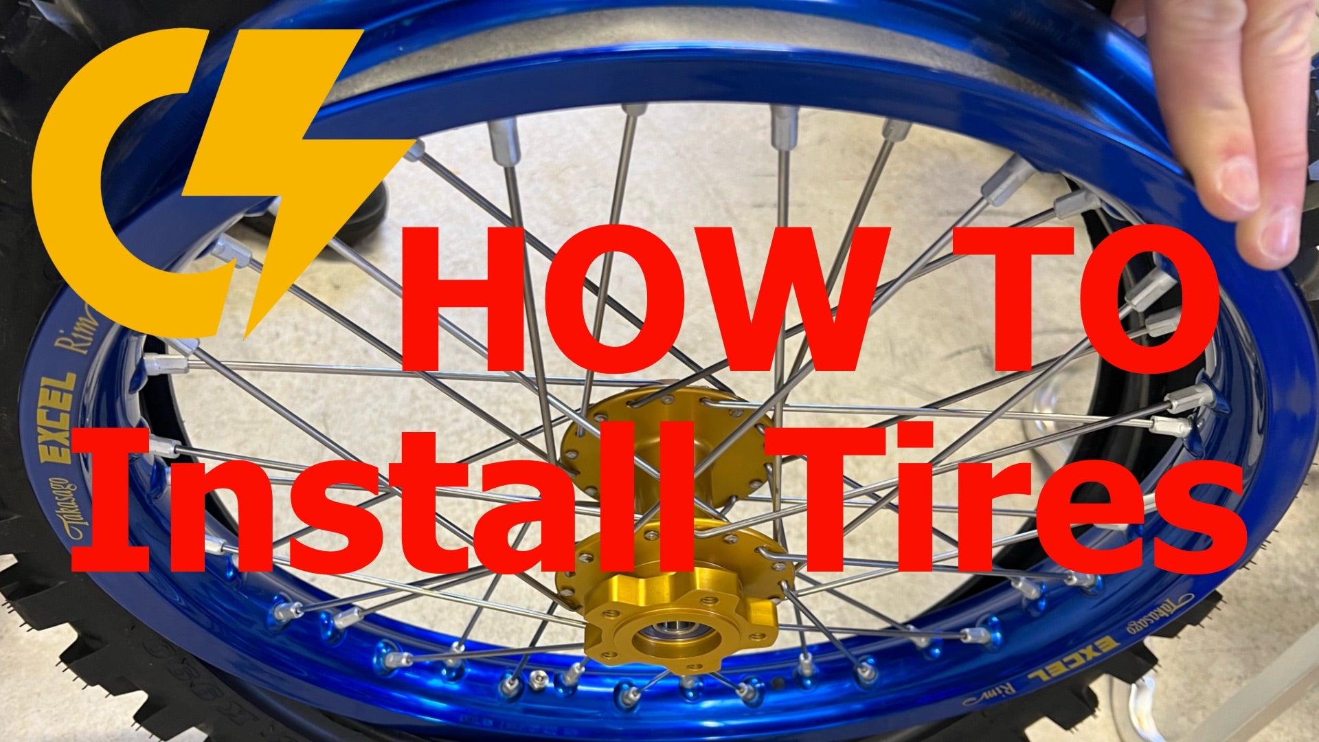 How to change a tire on Surron, Segway, eMoto, or other off road motorcycle