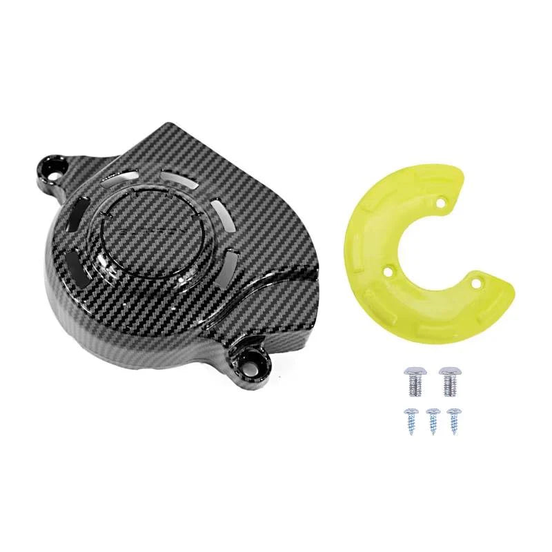 Simulated Carbon Fiber Motor Cover Surron LightBee