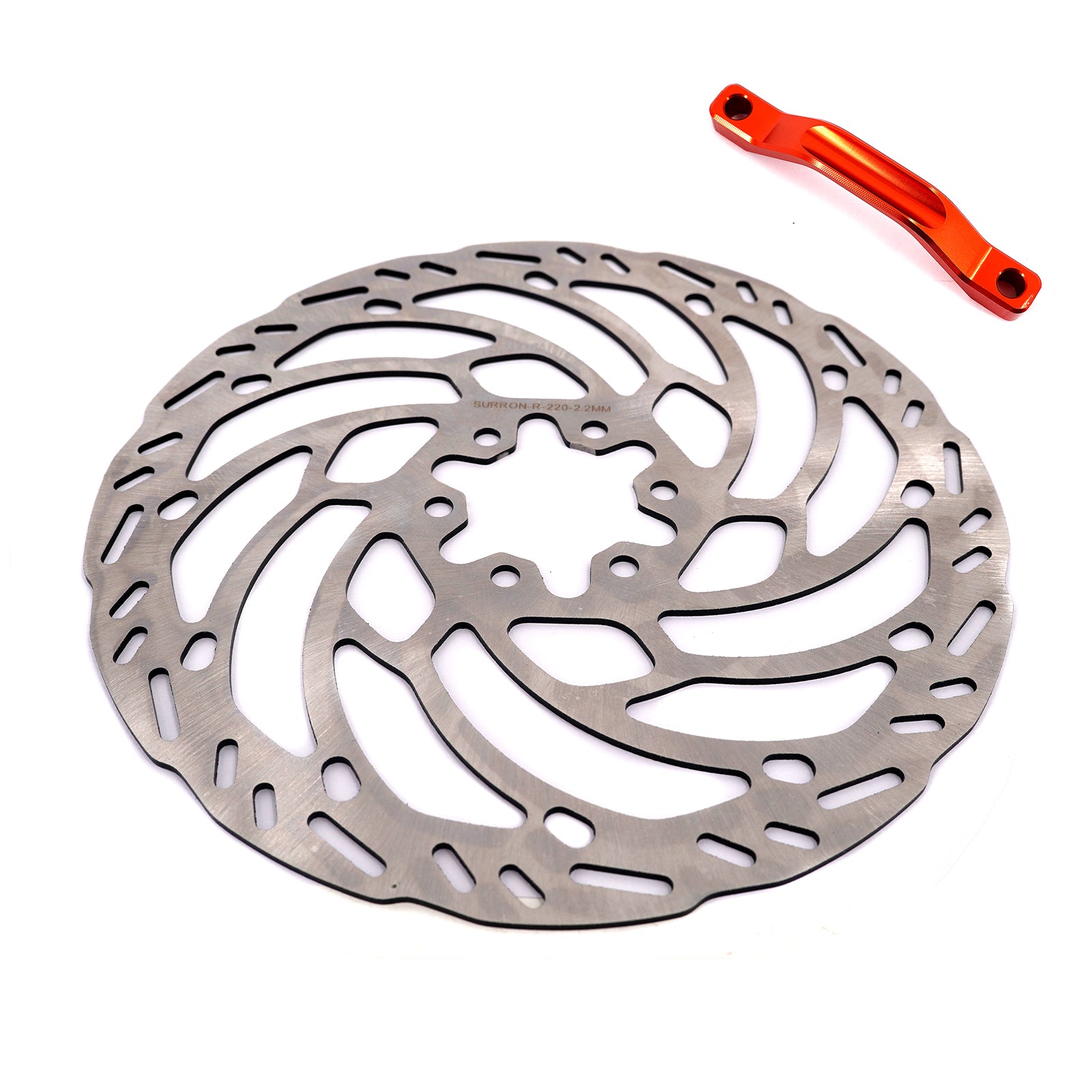KKE Front 220MM Front Brake Rotor w/ Adapter