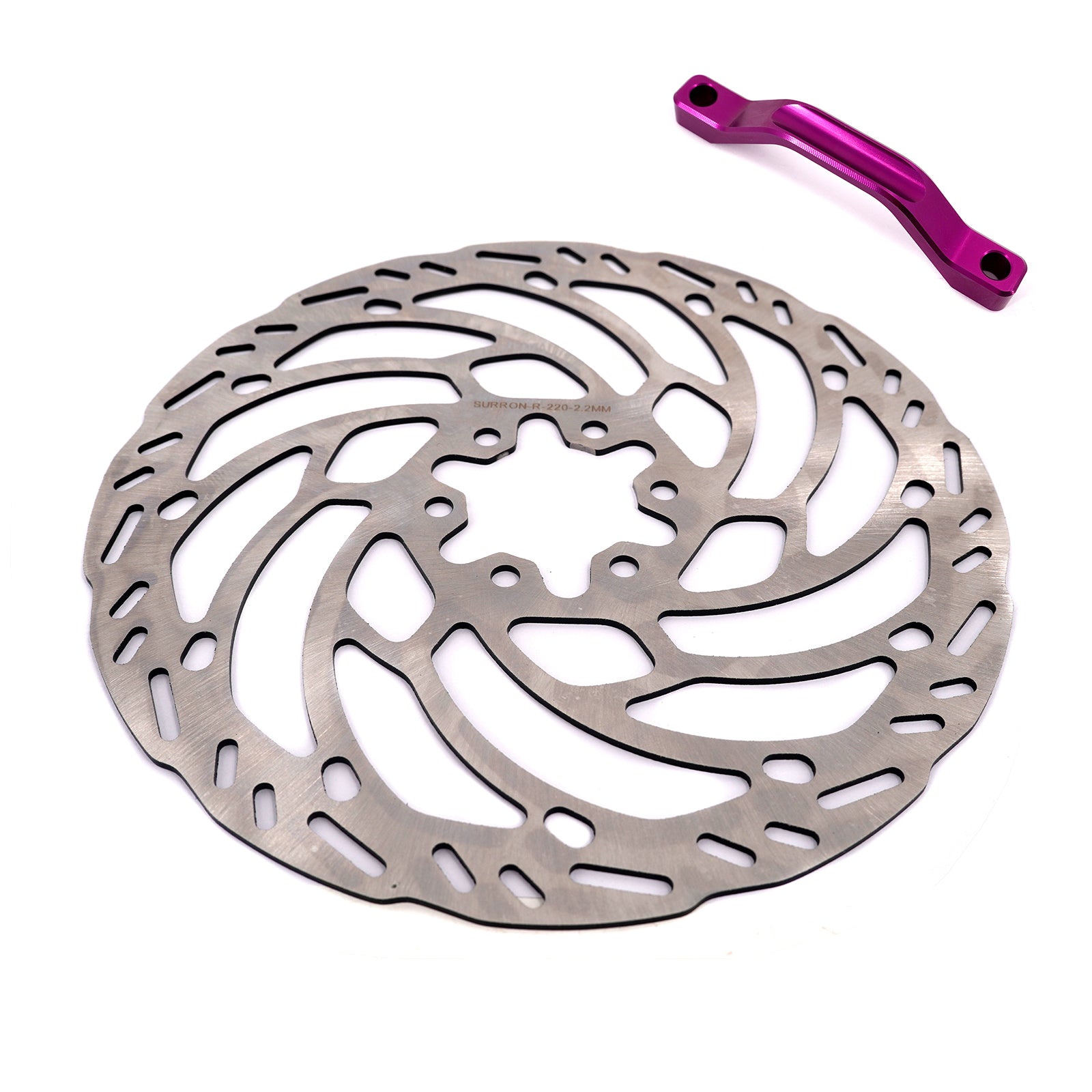 KKE Front 220MM Front Brake Rotor w/ Adapter