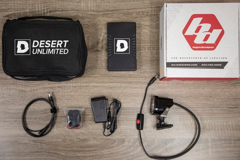 Desert Unlimited | Baja Designs Helmet Light Kit