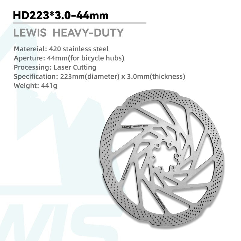 Lewis 223mm Brake Rotors