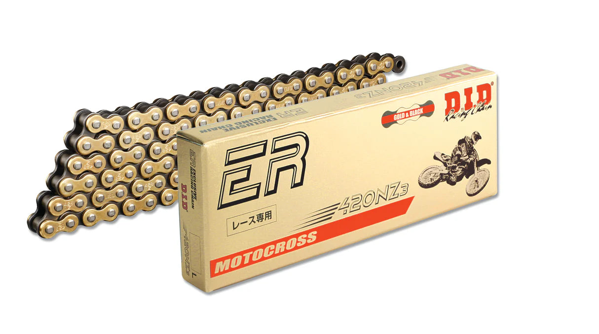 D.I.D Super 420NZ3G Non O-Ring Chain Gold - Highest Strength