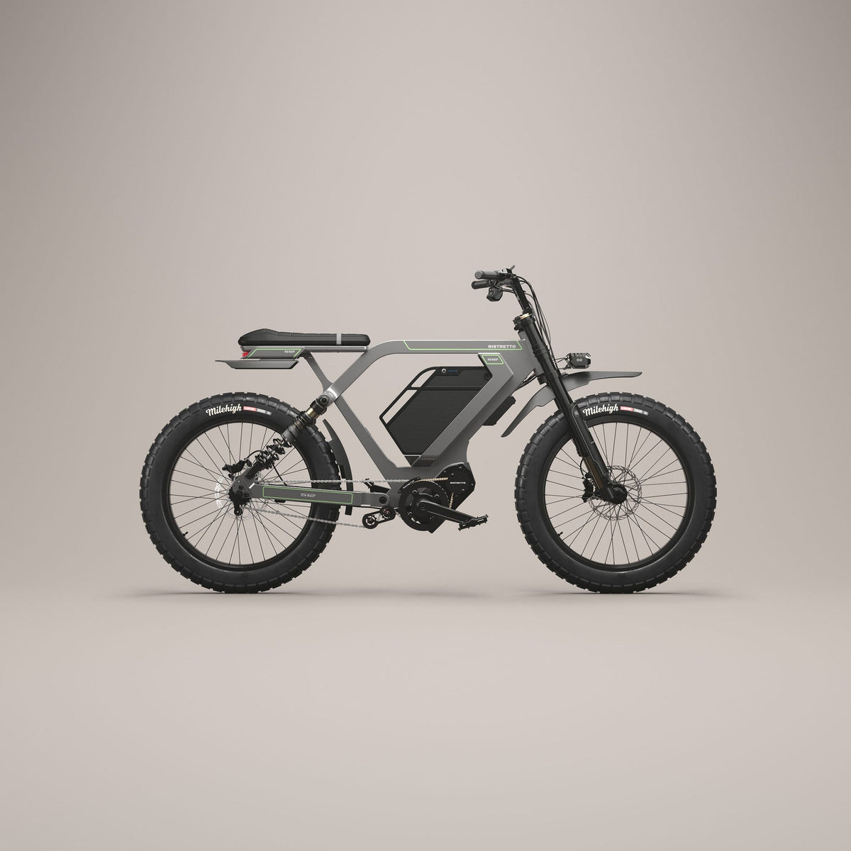 512 A24 | Magnetic Silver on a gray background right view