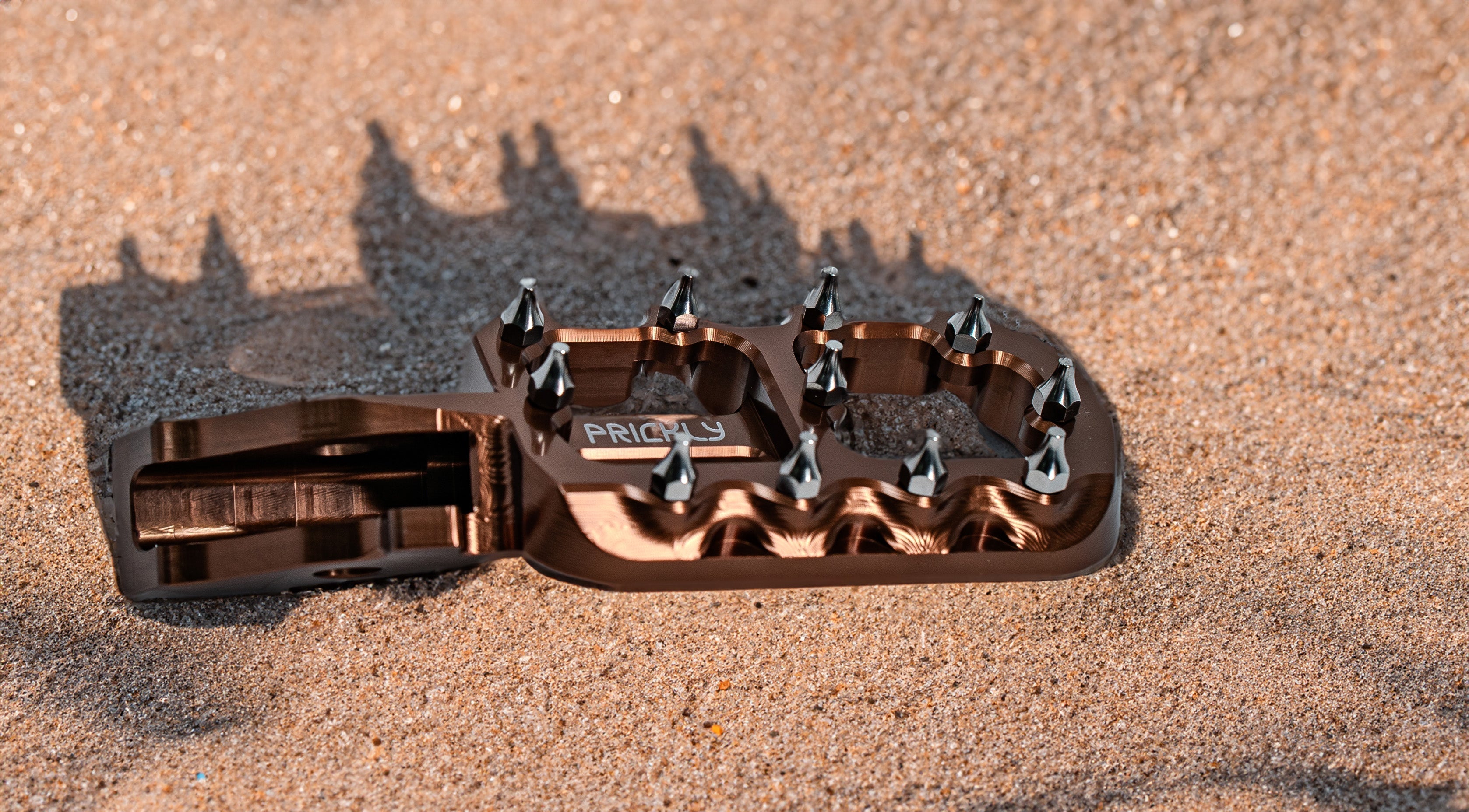 Prickly Titanium Foot Peg Cleats