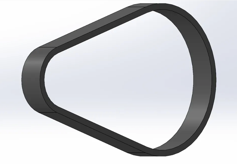 Bonnell 805 – Primary Drive Belt 26.5 mm