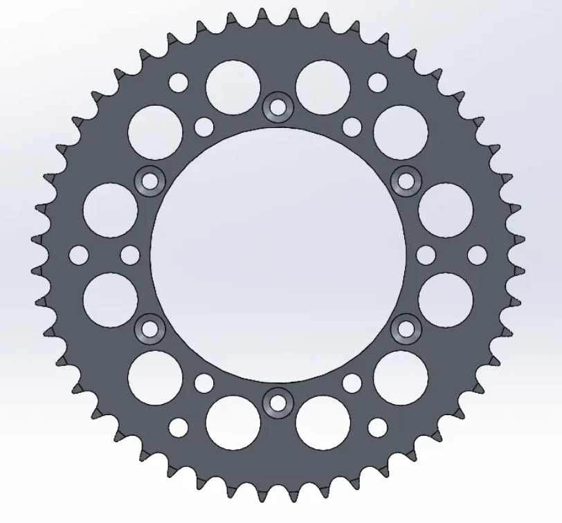Bonnell 805 – Secondary Rear Sprocket (520 - 50T)