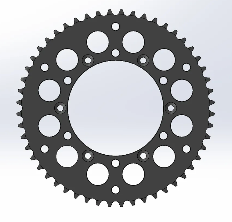 Bonnell 805 – Secondary Rear Sprocket (520 - 52T)
