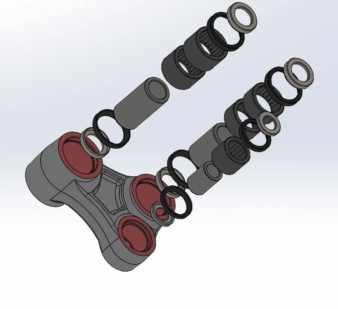 Bonnell 805 – Rocker Assembly