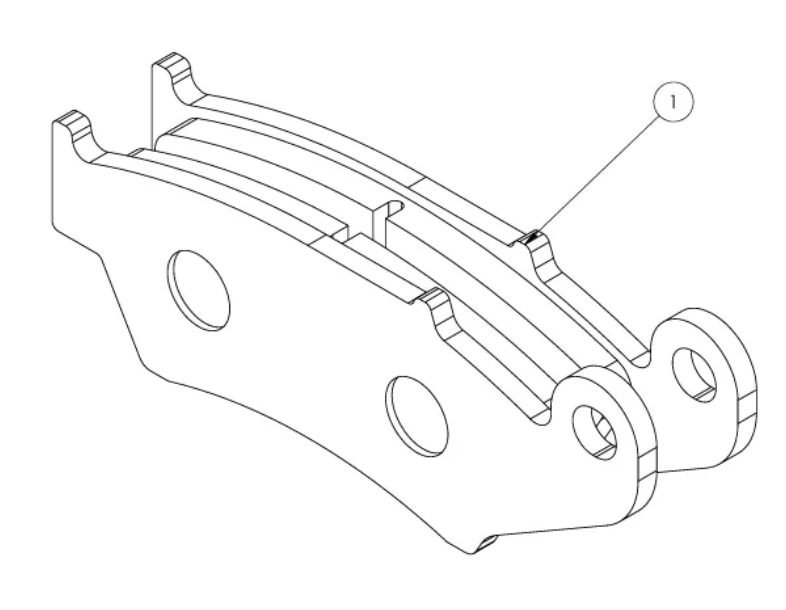 Bonnell 805 – Brake Pad Set