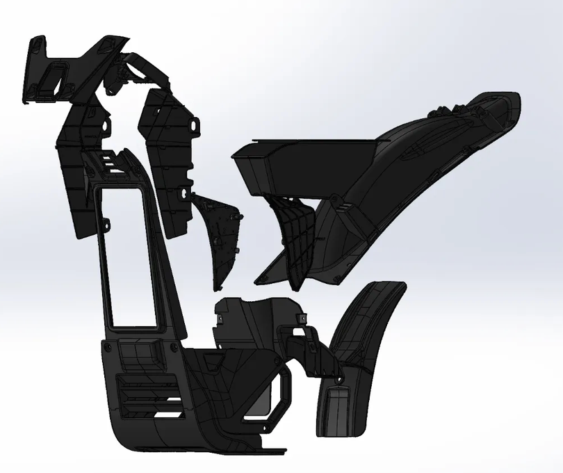 Bonnell 805 – Common Plastics Kit