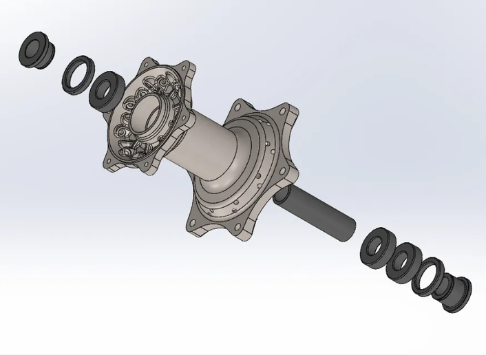 Bonnell 805 – Rear Wheel Refurbish Kit