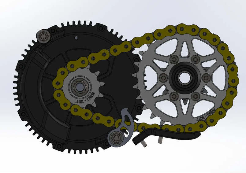 Bonnell 805 – 520 Primary Chain Conversion Kit