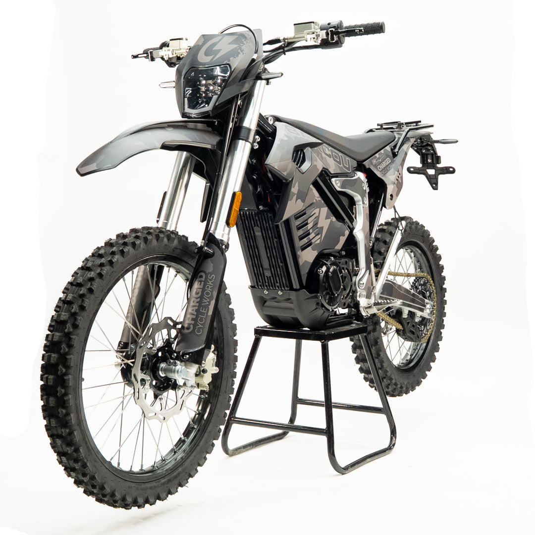 Camo Edition Bakcou Puma X22 SD Electric Motorcycle