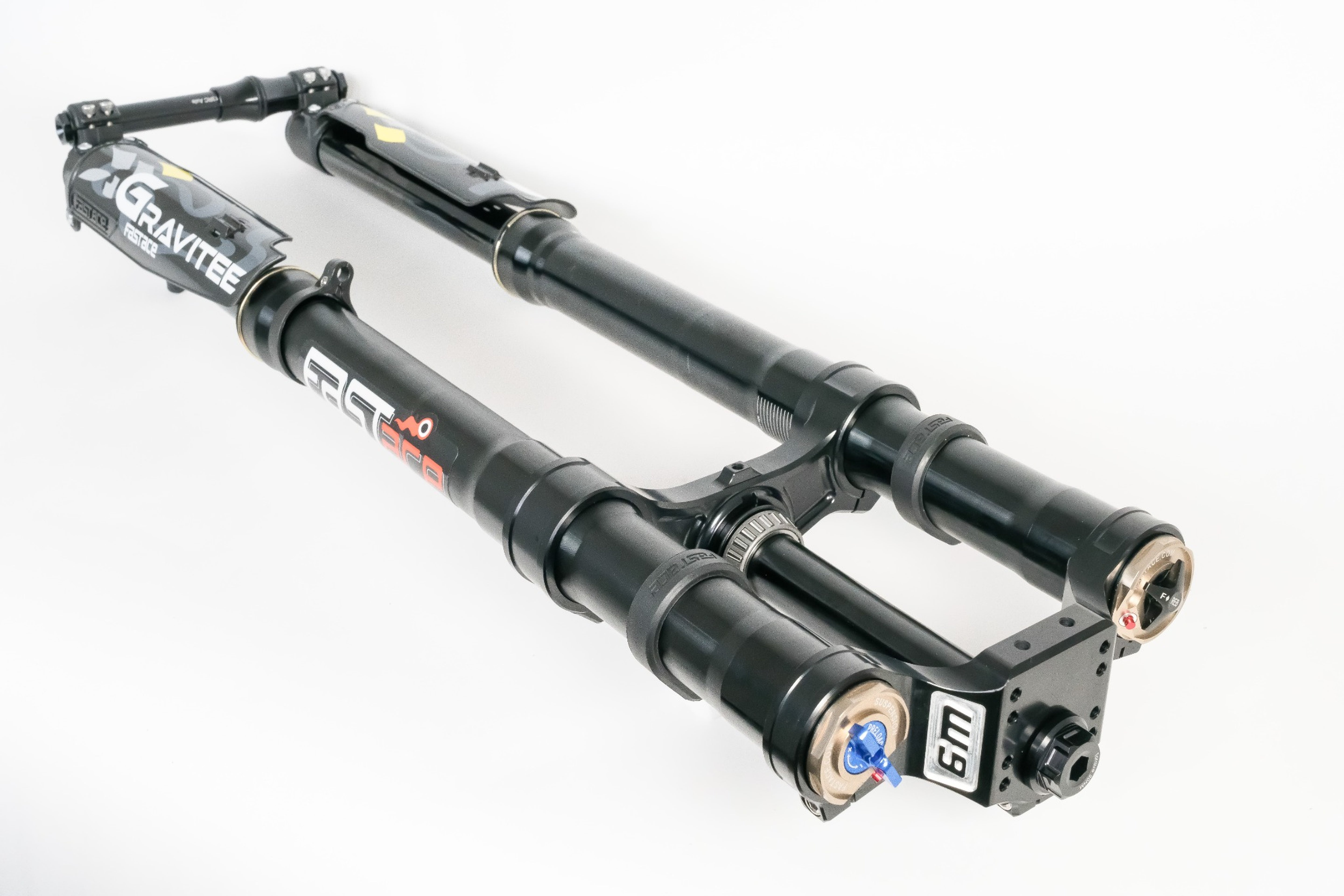 Warp9 FastAce Gravitee AHX12RV + Warp 9 Triple Clamps Suspension Bundle