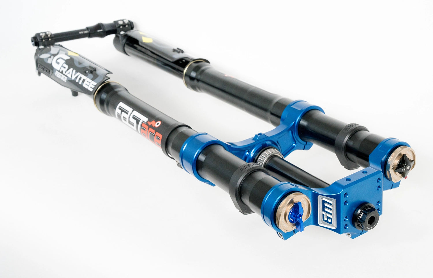 Warp9 FastAce Gravitee AHX12RV + Warp 9 Triple Clamps Suspension Bundle