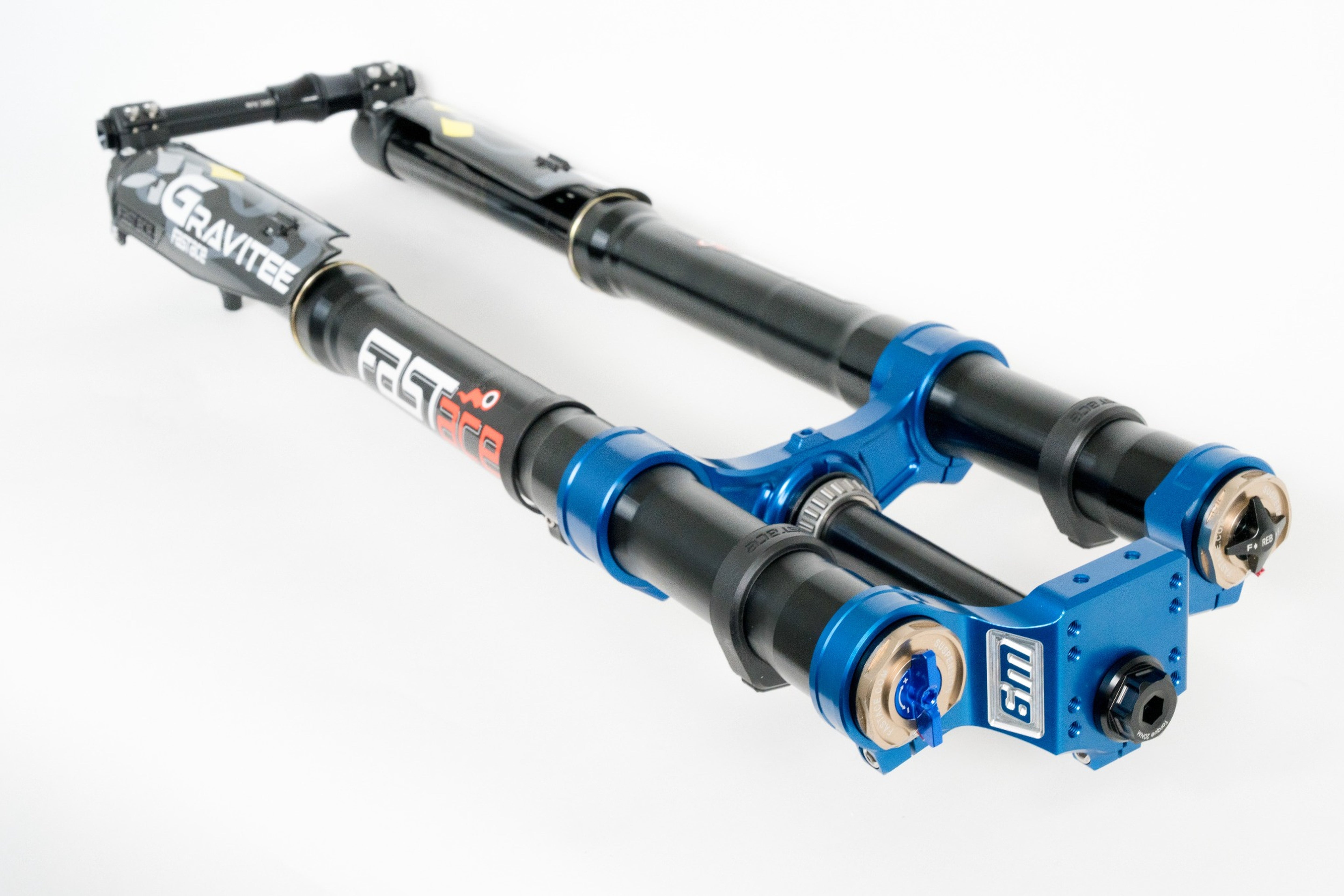 Warp9 FastAce Gravitee AHX12RV + Warp 9 Triple Clamps Suspension Bundle
