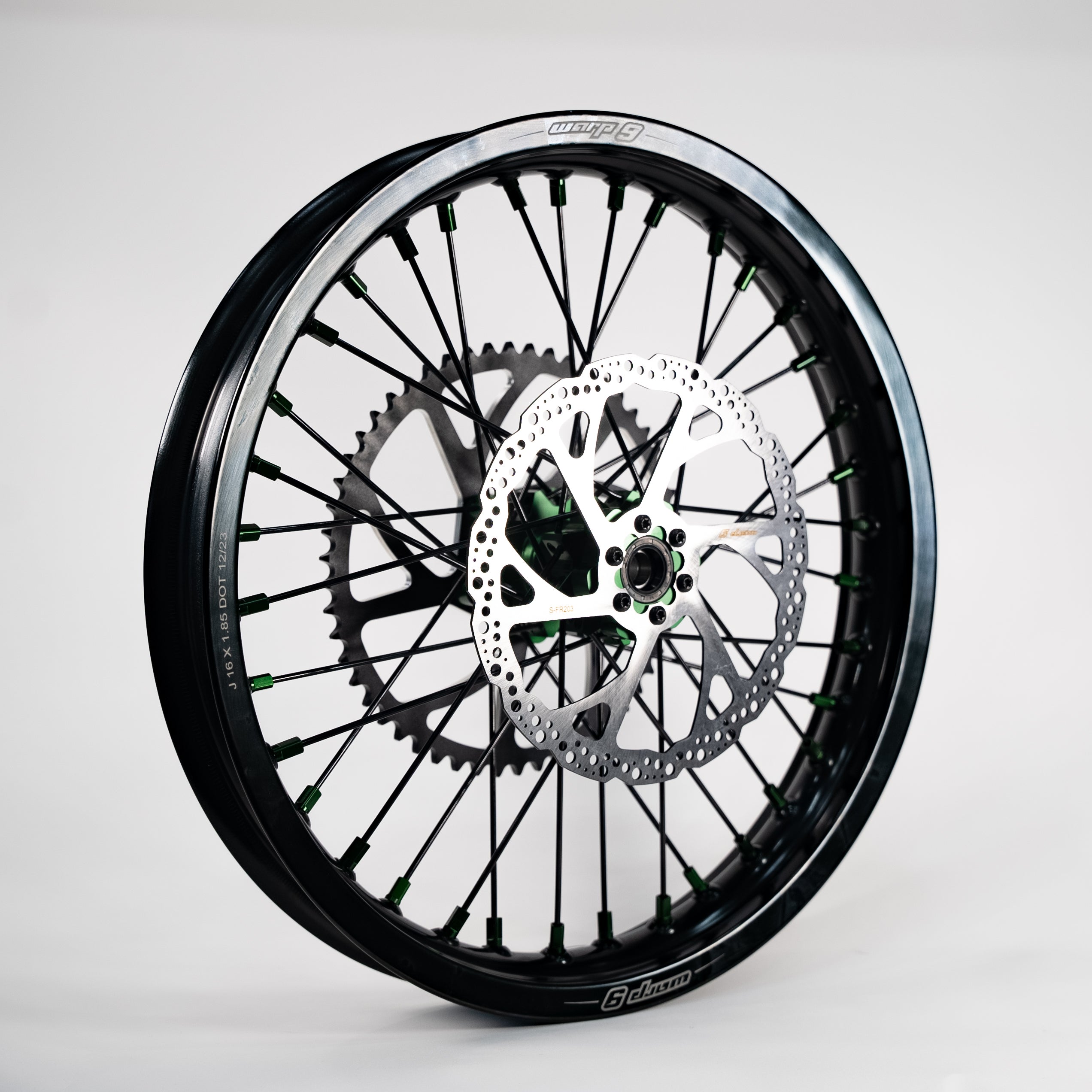 16/19 Complete Wheel & Tire Combo for Talaria - Warp 9