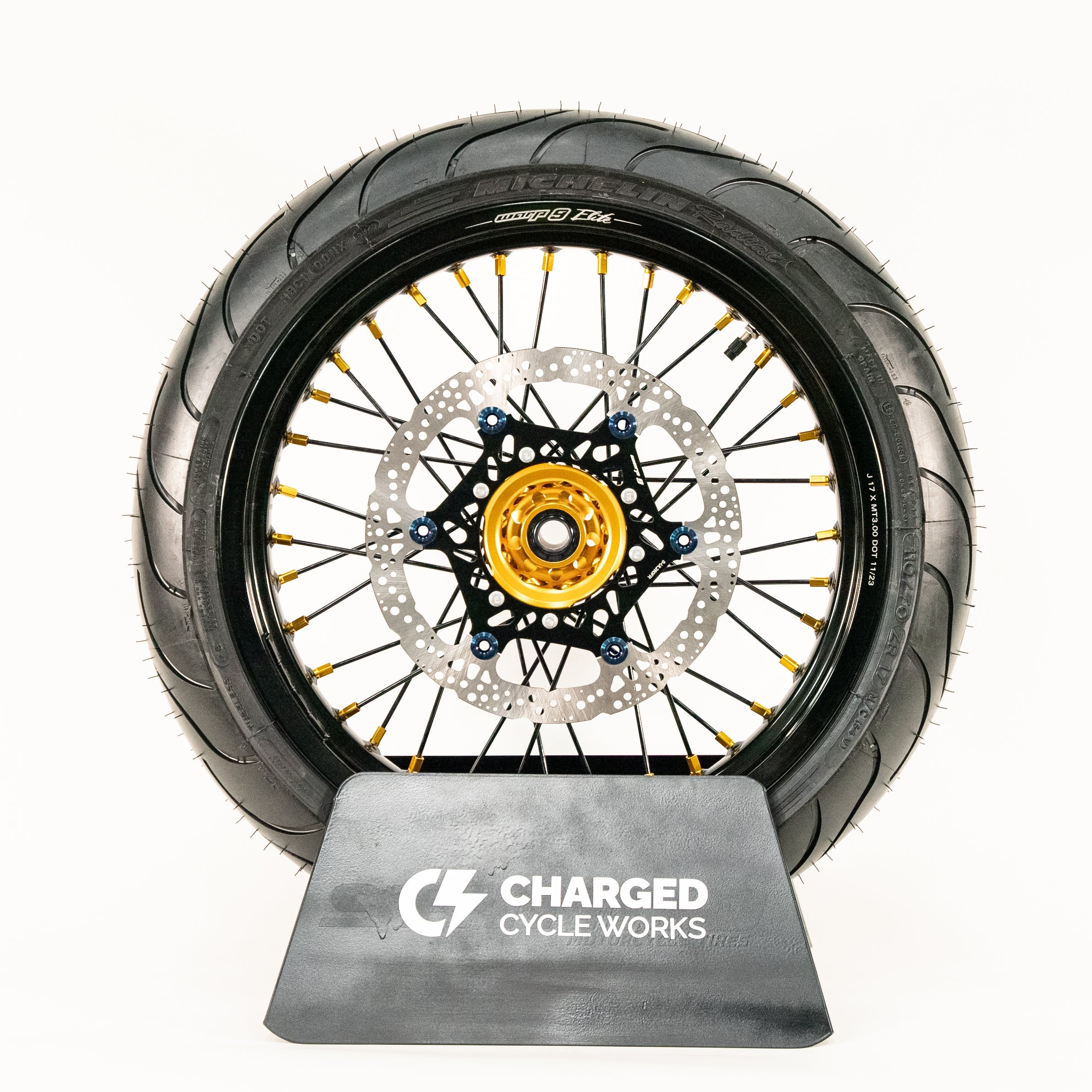 Warp9 17" Supermoto wheelset for Surron Ultra Bee