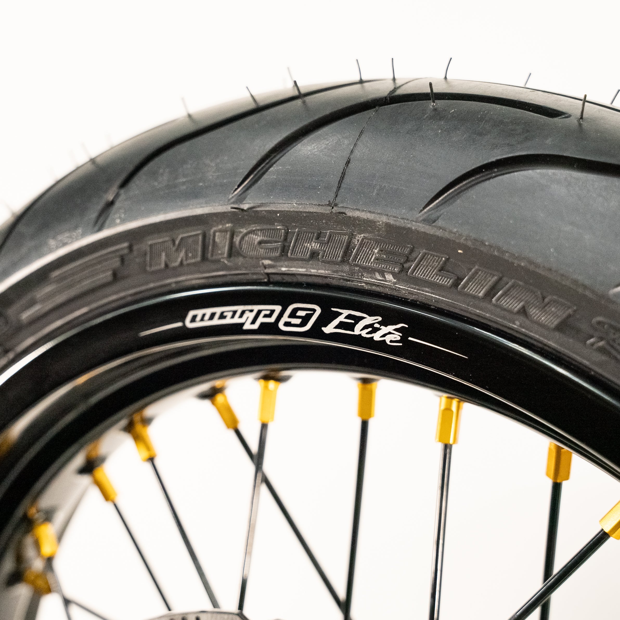 Warp9 17" Supermoto wheelset for Surron Ultra Bee