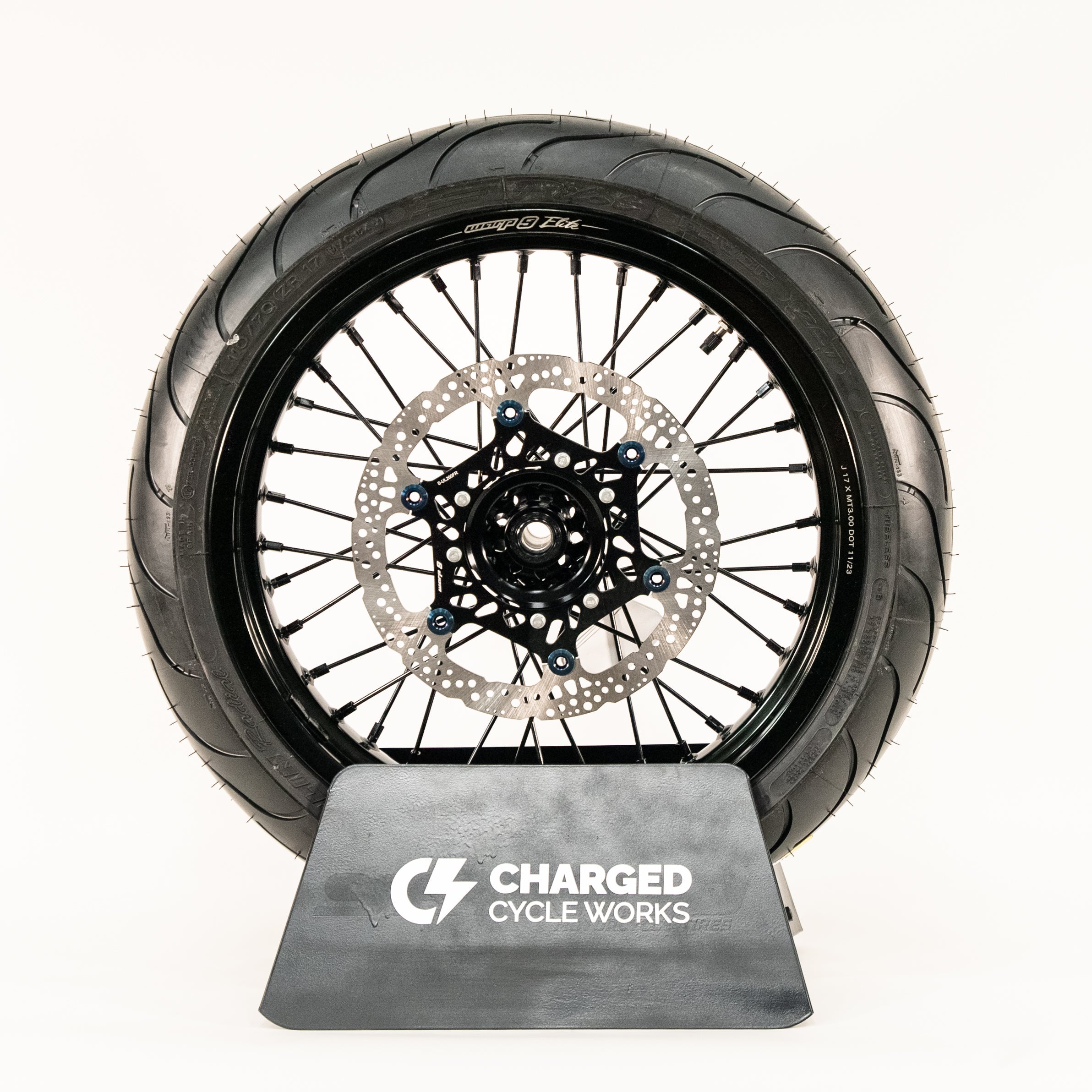 Warp9 17" Supermoto wheelset for Surron Ultra Bee