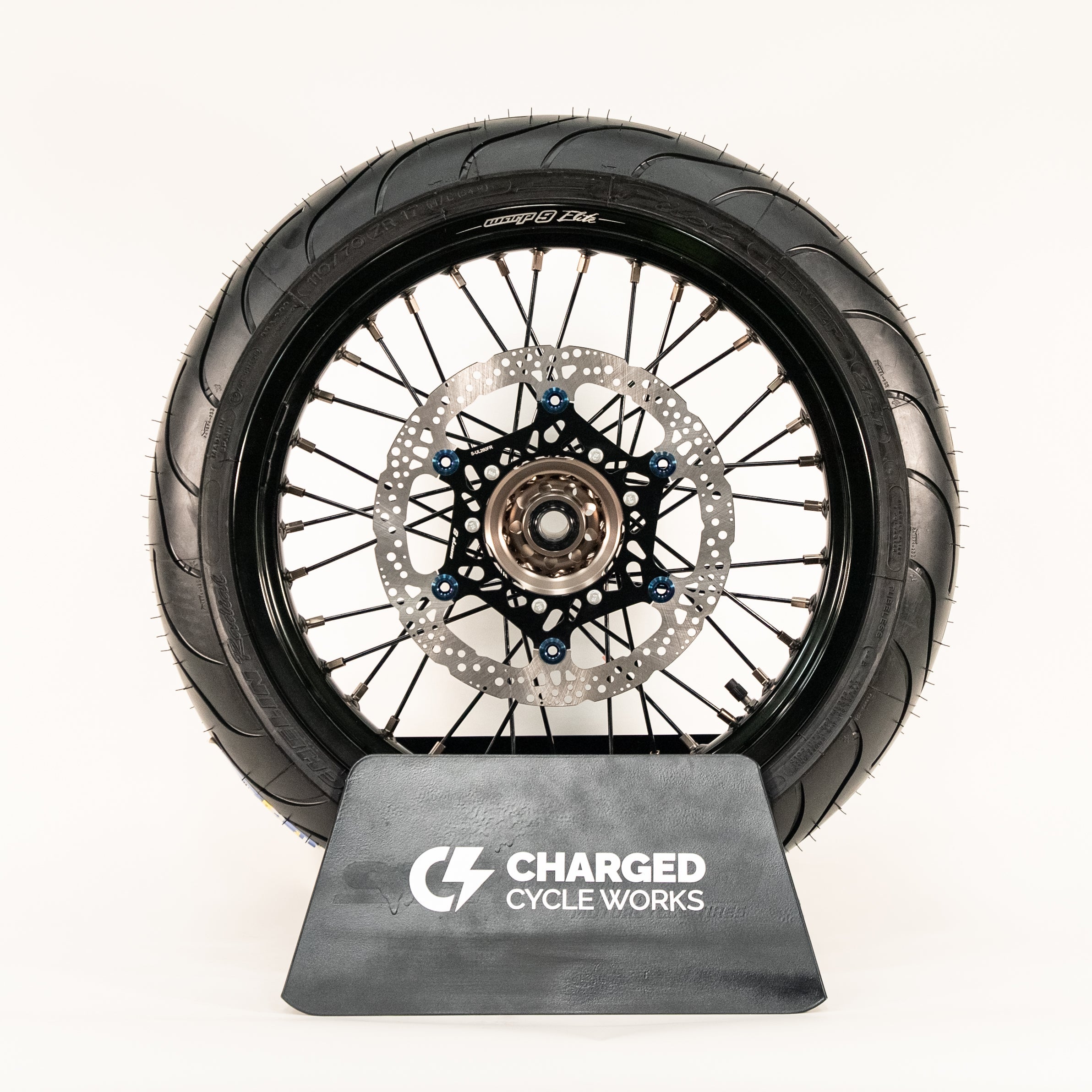 Warp9 17" Supermoto wheelset for Surron Ultra Bee