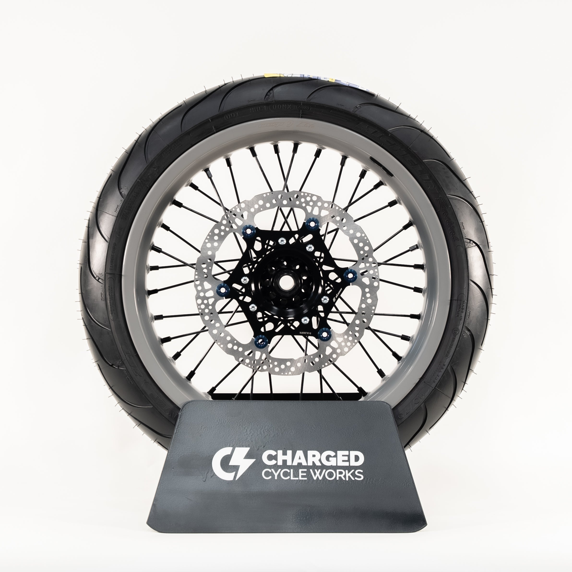 Warp9 17" Supermoto wheelset for Surron Ultra Bee