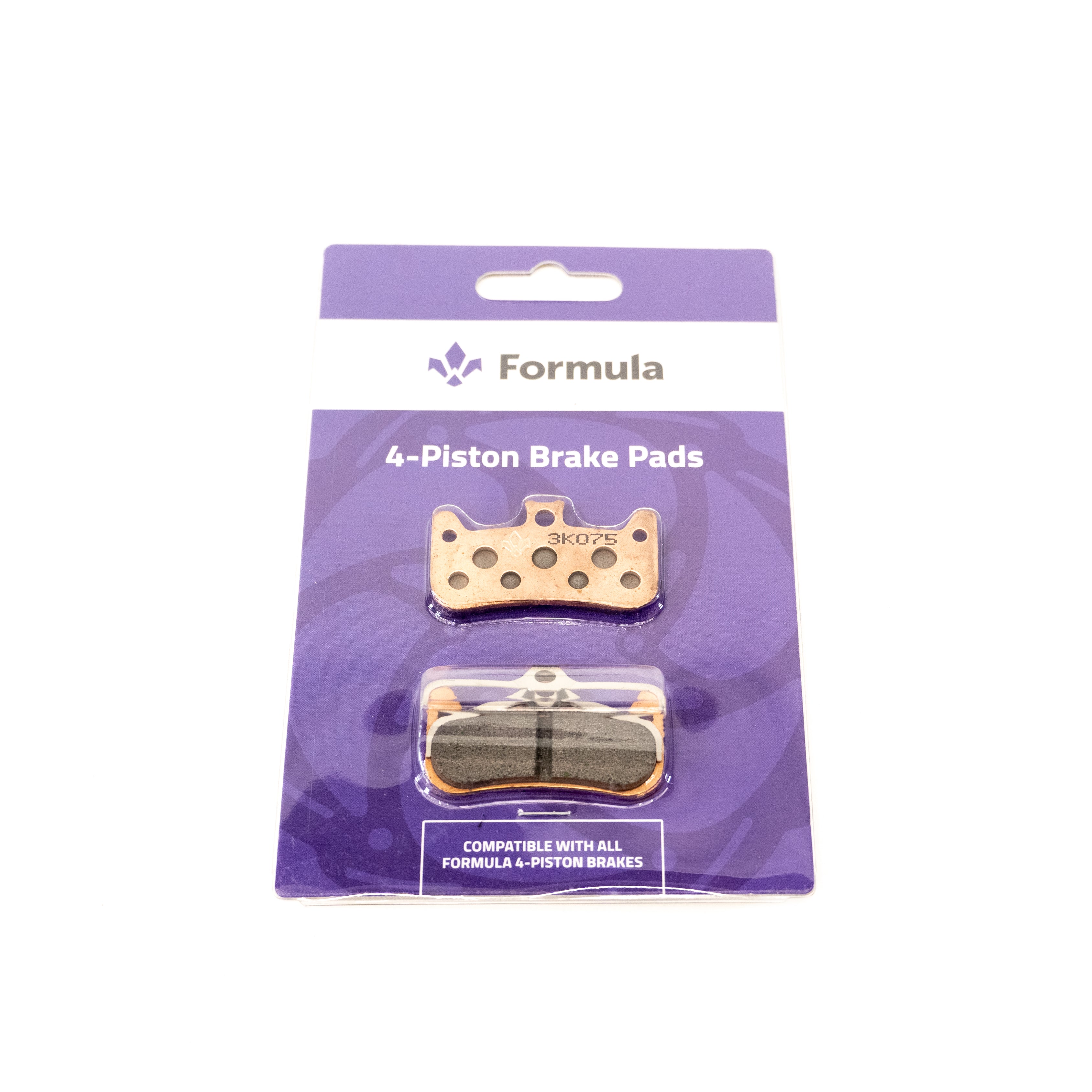 Sintered brake pads for Formula E-Moto Brakes