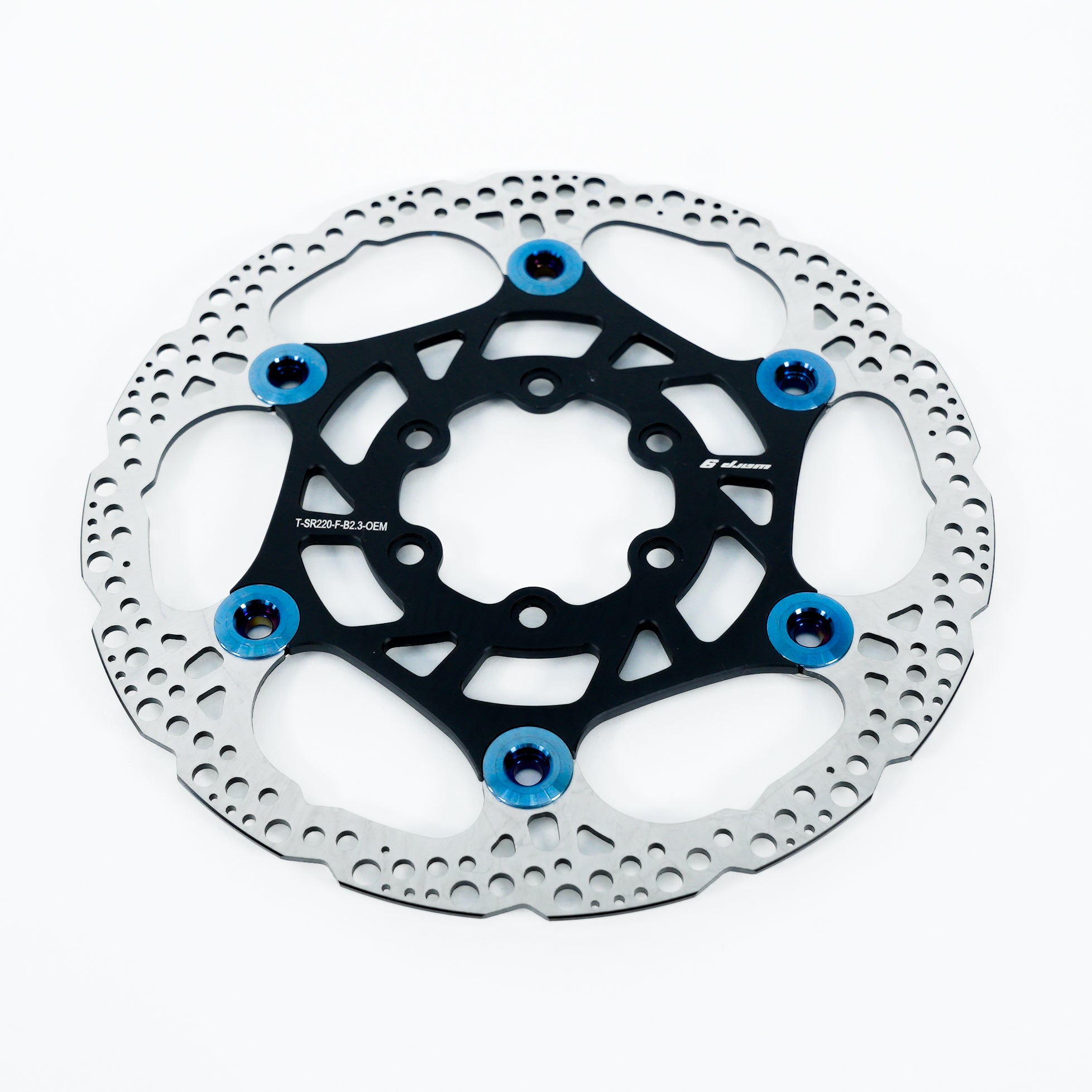 Warp 9 220mm Floating Talaria Rear Brake Rotor