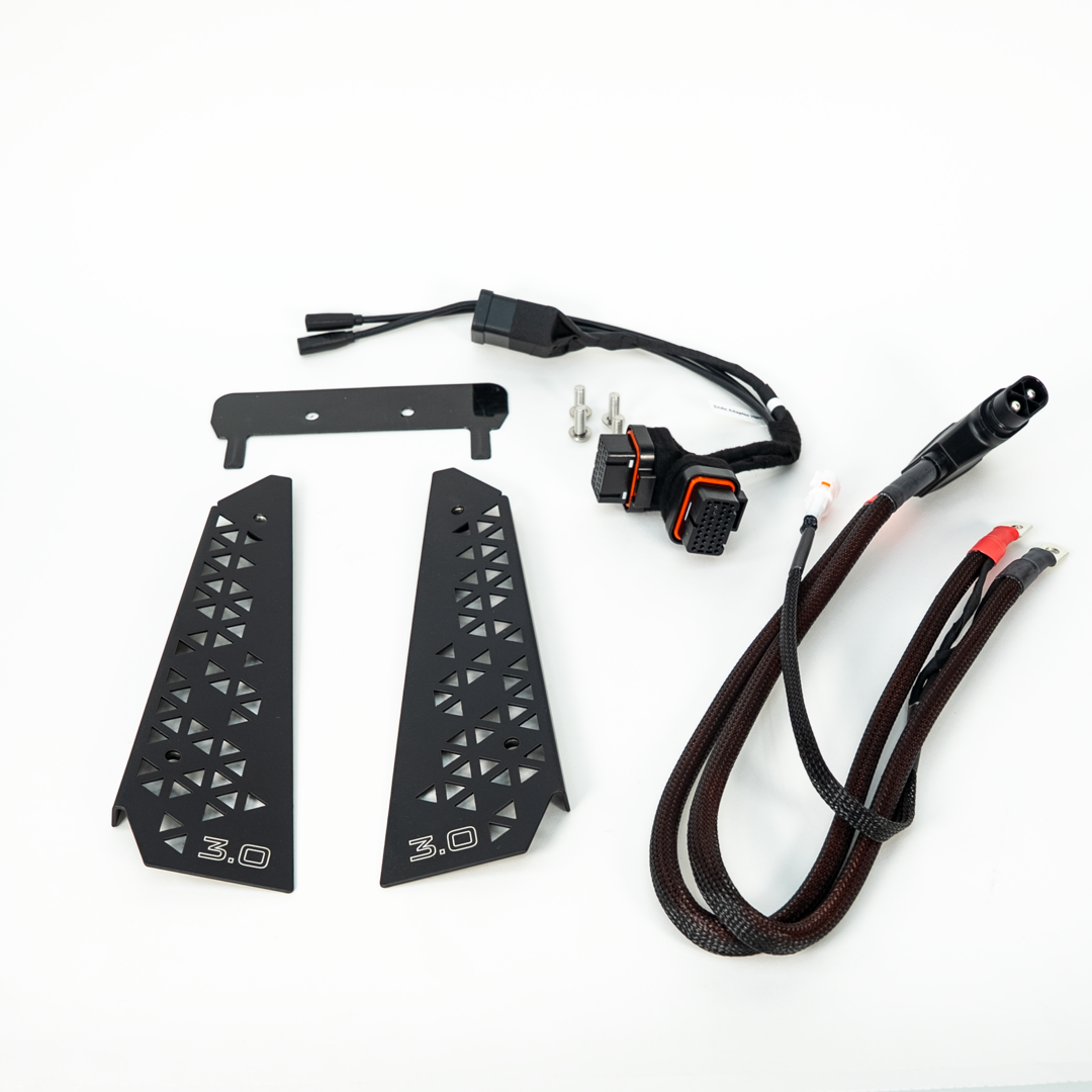 EBMX X-9000-V3 E-Ride Pro 3.0 (WITHOUT circuit breaker) Harness and Mounting Kit