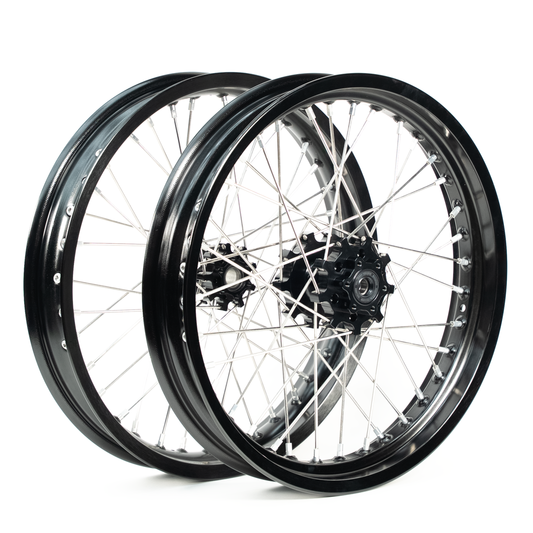 17" Supermoto Wheelset