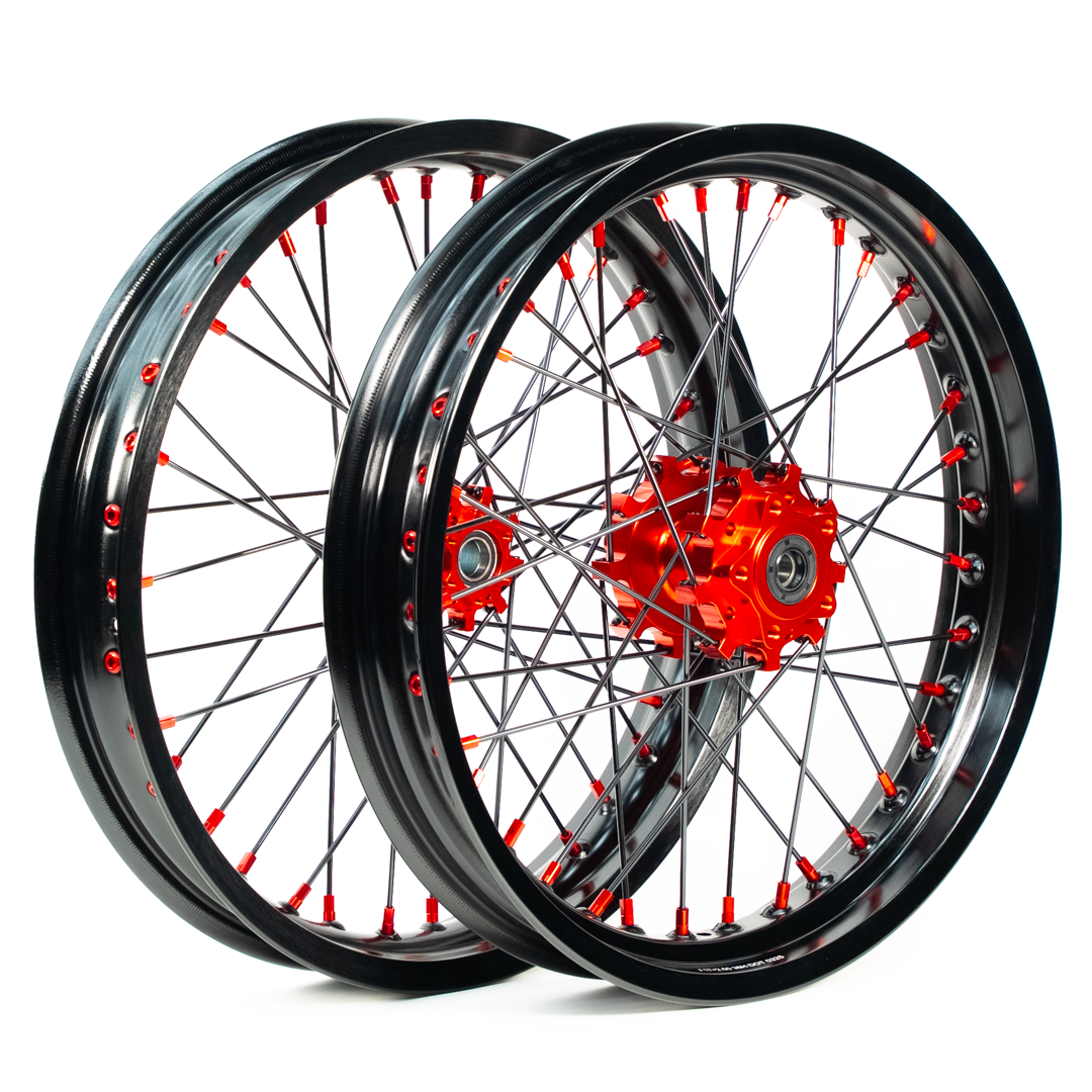 17" Supermoto Wheelset
