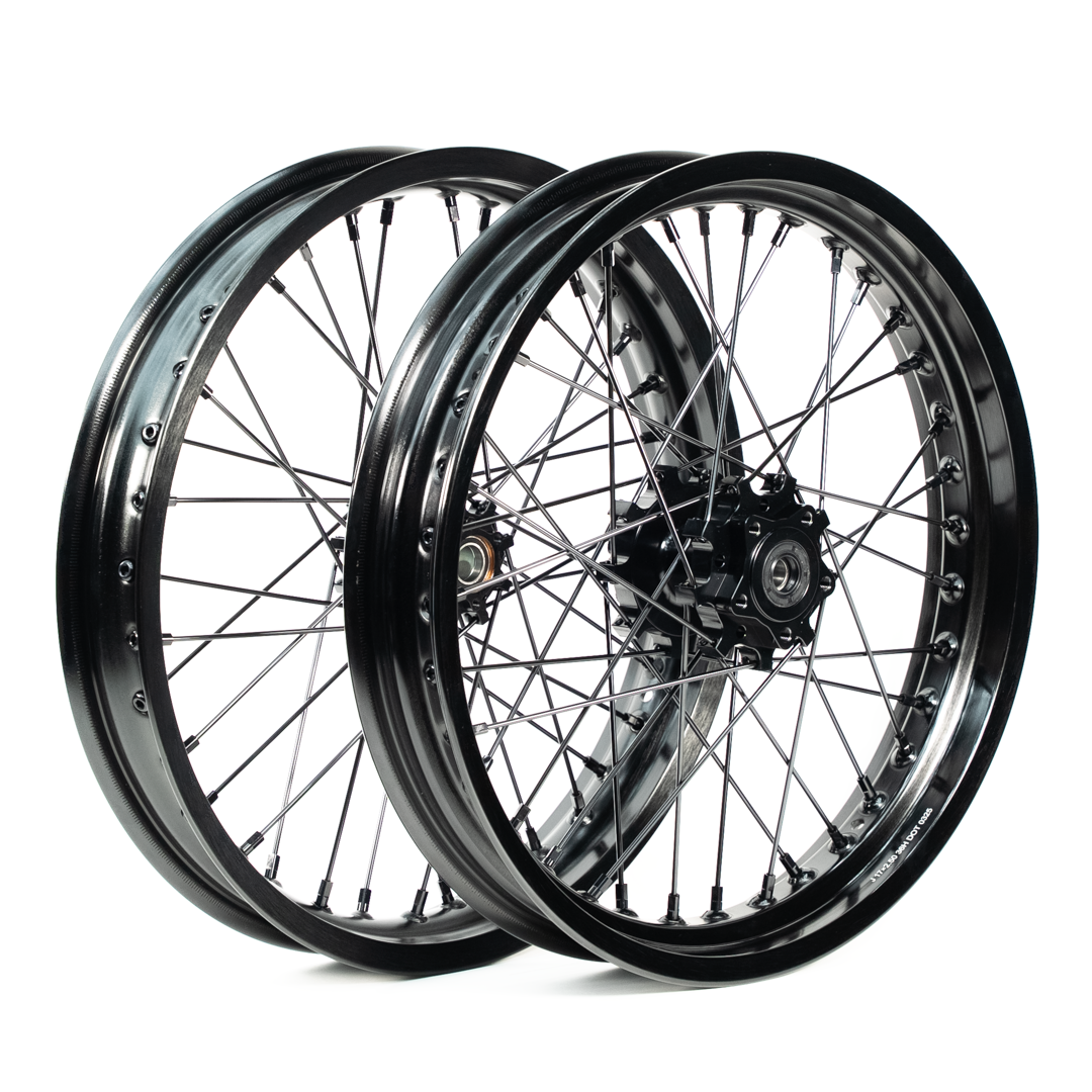 17" Supermoto Wheelset