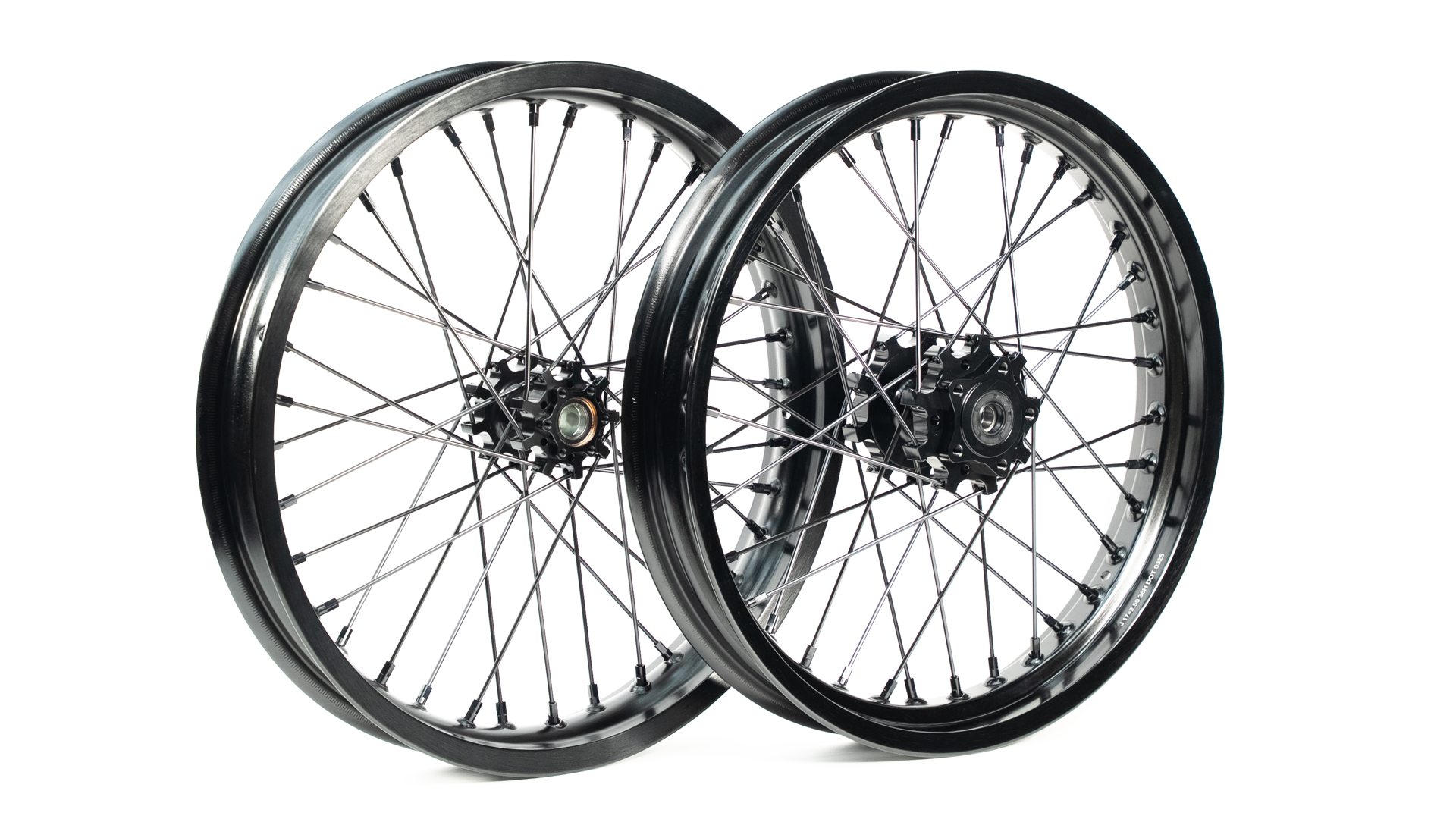 17" Supermoto Wheelset