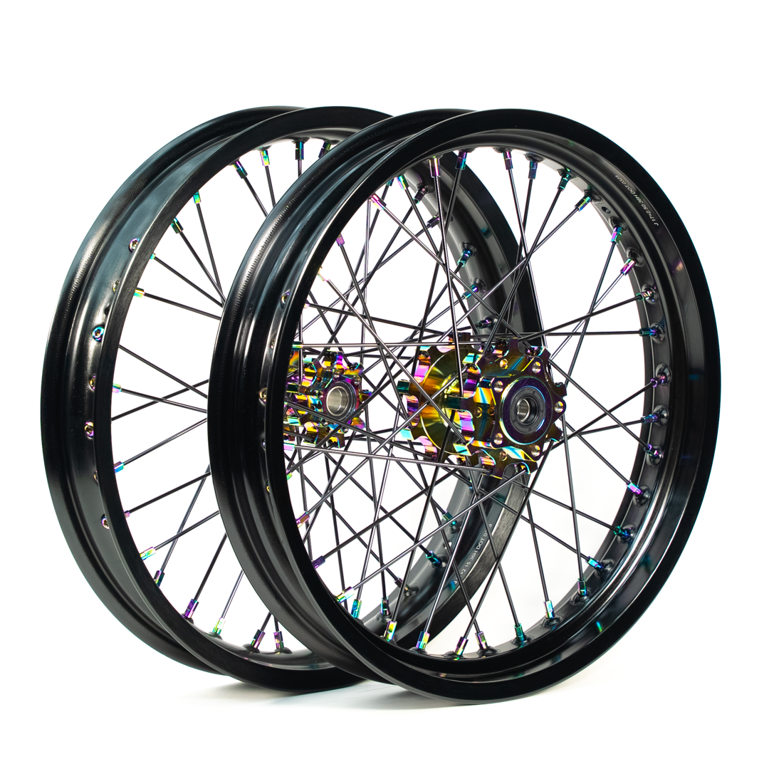 17" Supermoto Wheelset