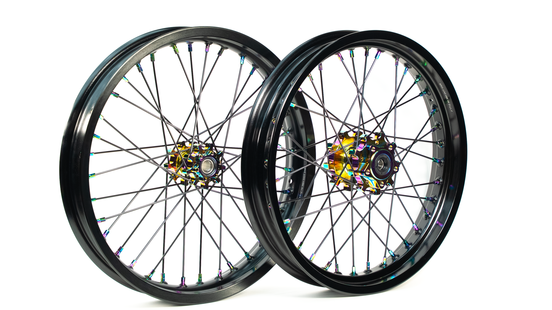 17" Supermoto Wheelset