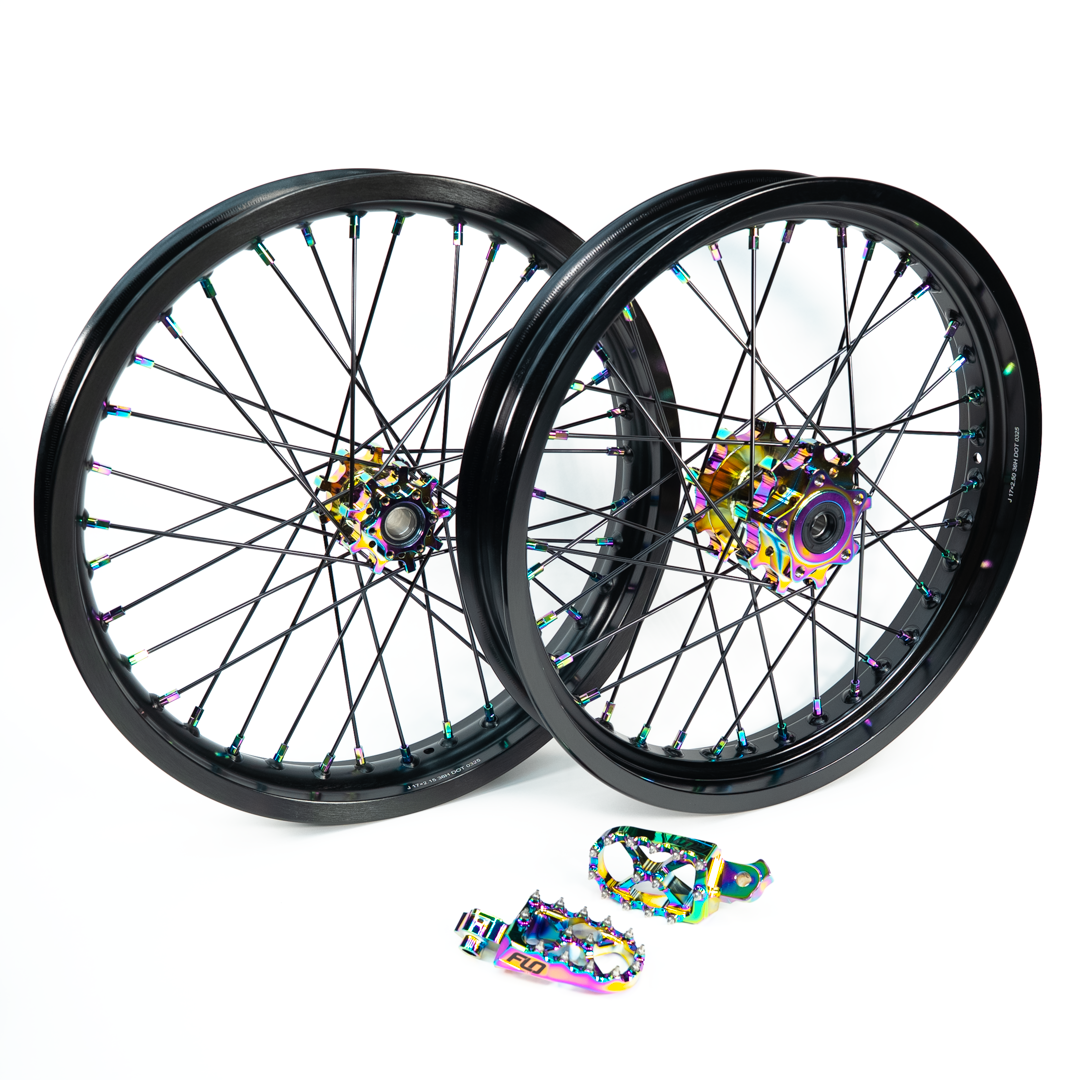 17" Supermoto Wheelset