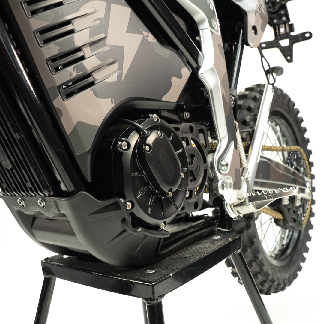 Camo Edition Bakcou Puma X22 SD Electric Motorcycle