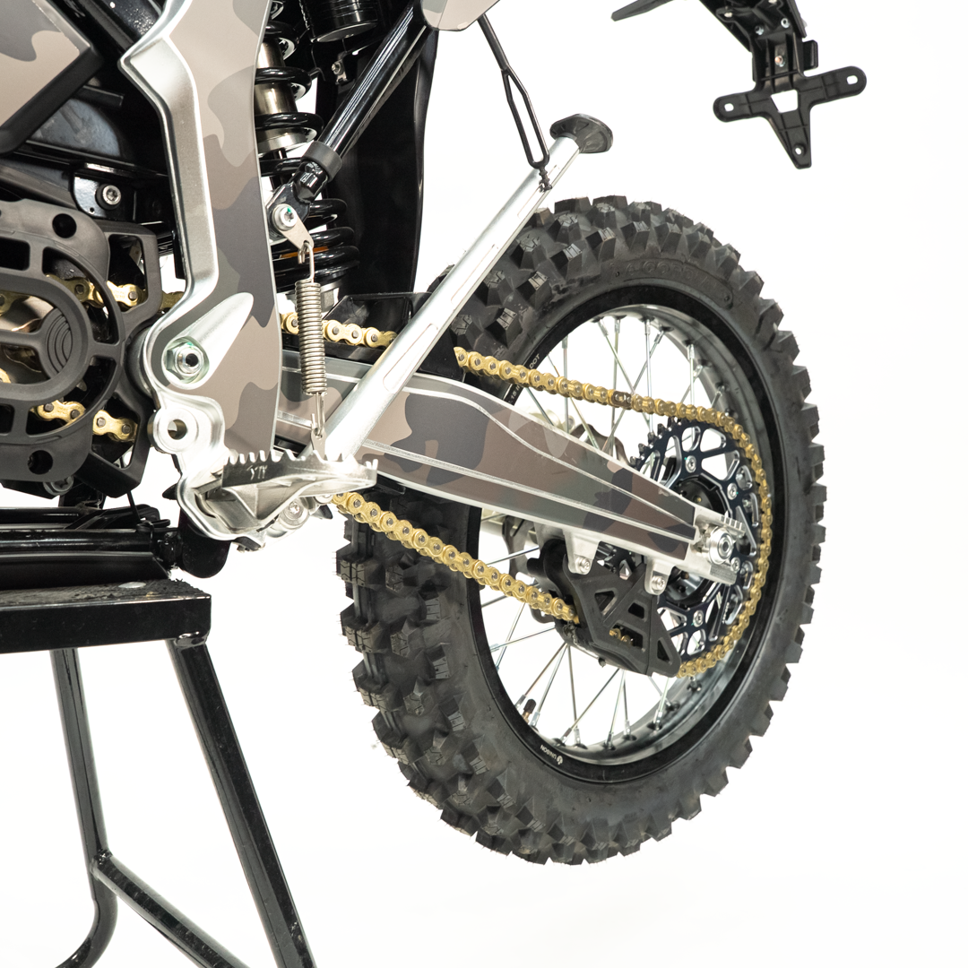 Camo Edition Bakcou Puma X22 SD Electric Motorcycle