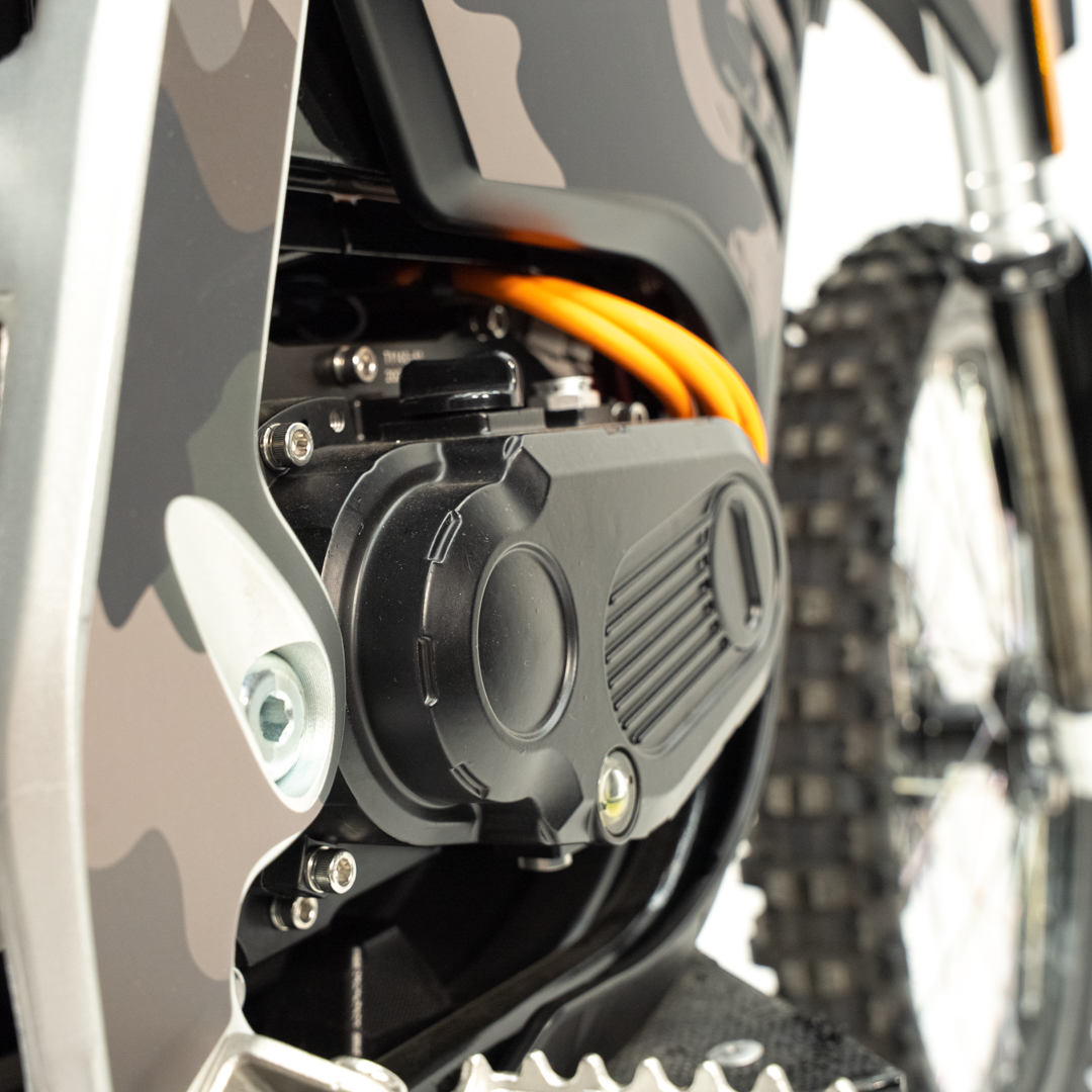 Camo Edition Bakcou Puma X22 SD Electric Motorcycle