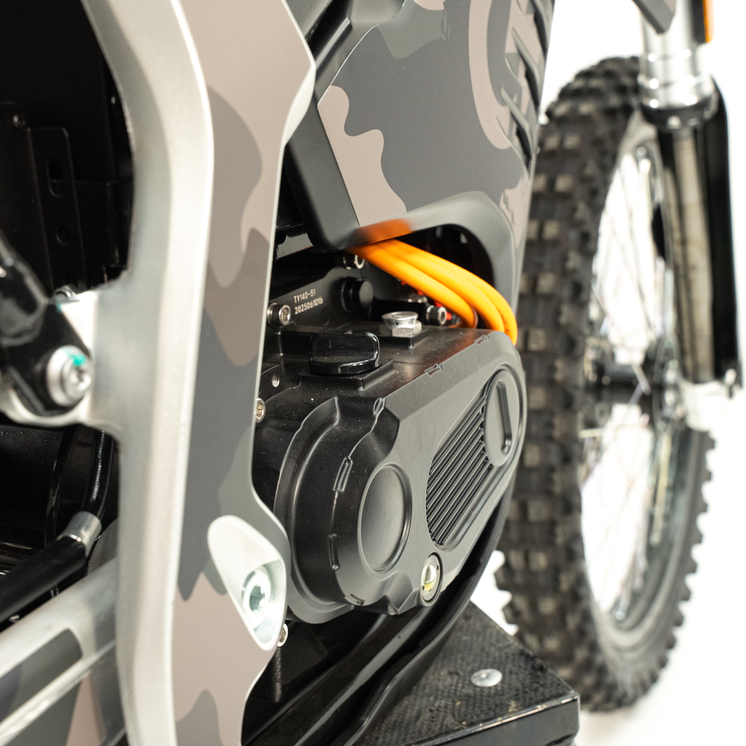Camo Edition Bakcou Puma X22 SD Electric Motorcycle