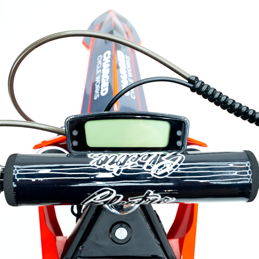 ETM RTR Big Wheel, Red Pitbike