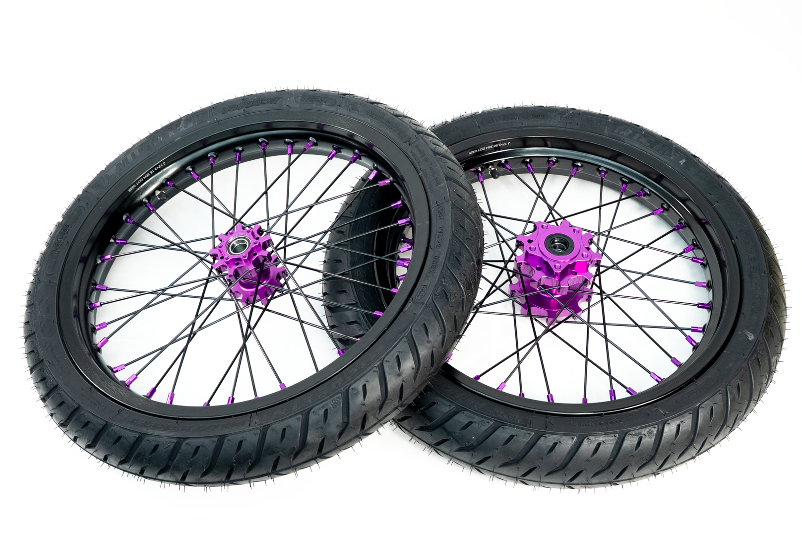 17" Supermoto Wheelset