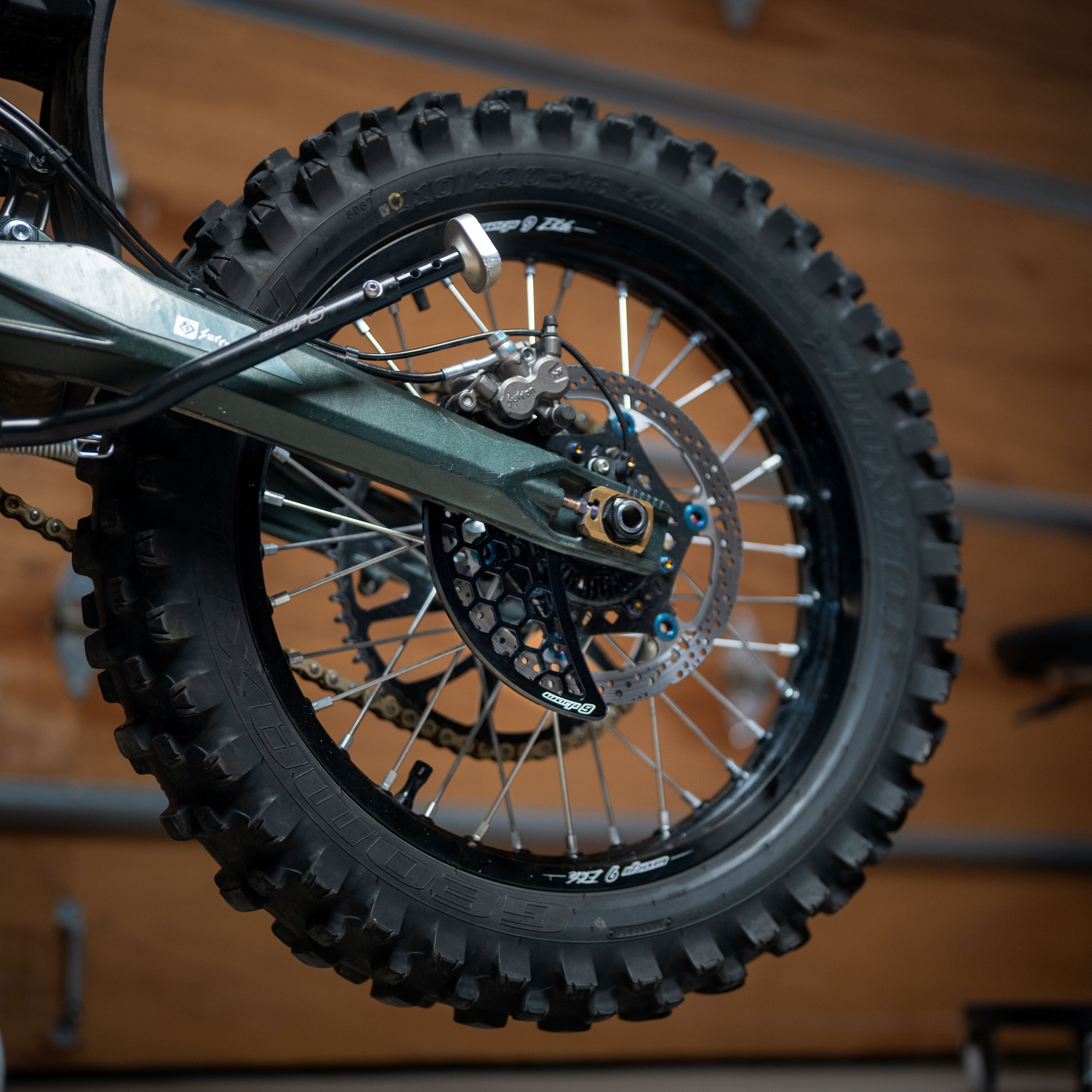 Warp9 Rear Disk Guard for Surron Ultra Bee