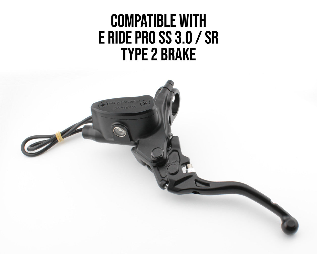 ASV F2-E Series Front and Rear Shorty Brake Levers for E Ride Pro SS (Type 2) 3.0 / SR