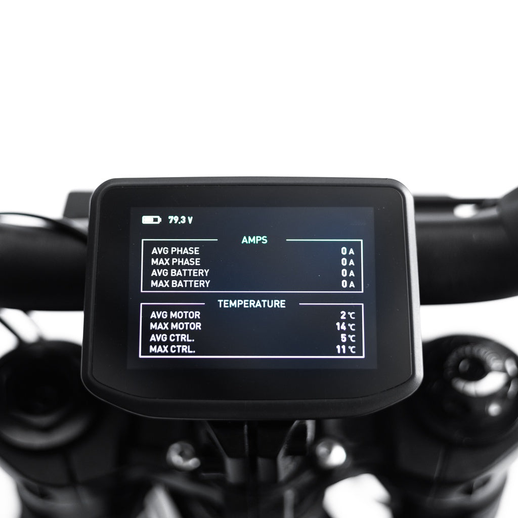 impulse e bike display EBMX Display & Bar Clamps | X-9000 E-Moto Upgrade